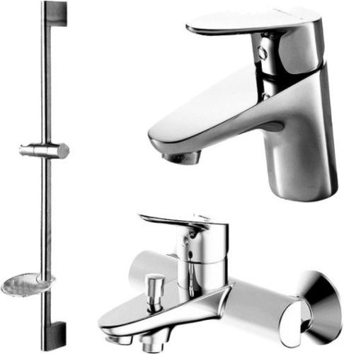 Душевой гарнитур Bravat Drop F00308C настенный хром