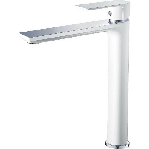 Смеситель Haiba HB505-8 HB11505-8 на раковину белый/хром