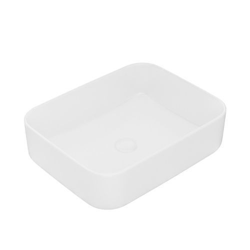 Раковина керамическая Iddis Bridge BRIWS05i27 50х40 накладная цвет белый без отверстий под смеситель