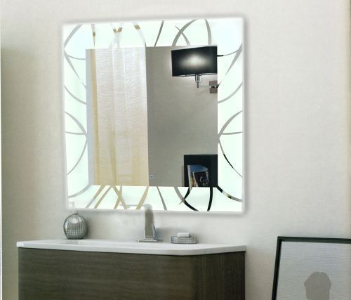 Зеркало с подсветкой Relisan Viva Гл000024349 80х80 подвесное