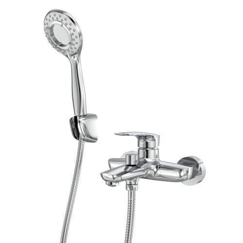 Смеситель для ванны Tokito KOMAKI TOK-KOM-1014 настенный хром