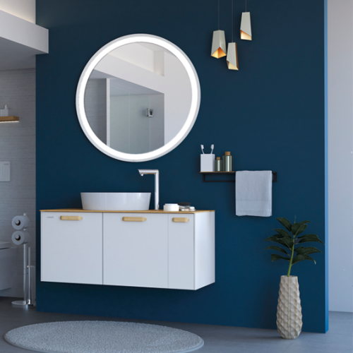 Тумба с раковиной Creavit Elata ET0100.01.ANMA 100х50