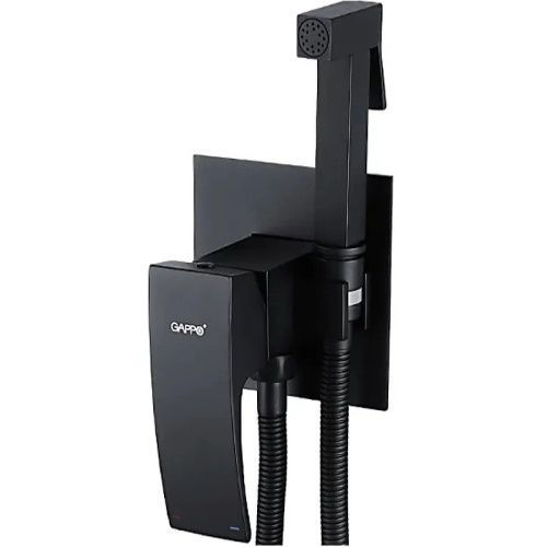 Гигиенический душ со смесителем Gappo G07-6 G7207-6 черный