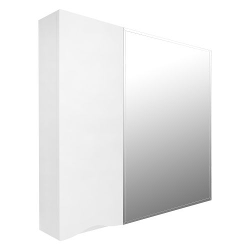 Зеркало-шкаф Loranto SANTORINI CS00086971 80х70 подвесной цвет белый