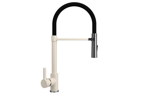 Смеситель для кухни Ulgran Quartz UQ-024-02 на мойку белый