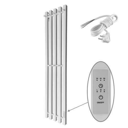 Полотенцесушитель электрический Маргроид Inaro профильный Inaro-12024-1081-9016R 25х120 белый