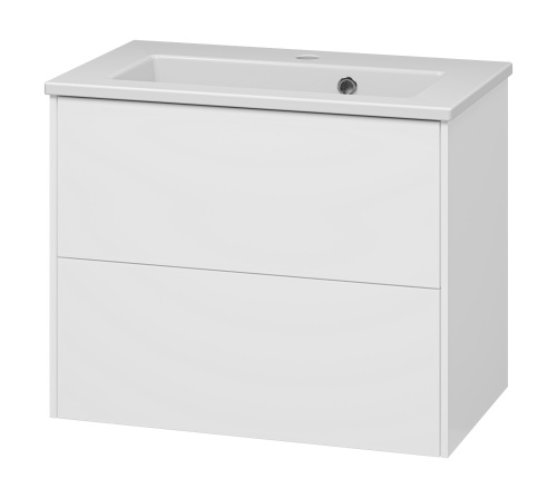 Тумба под раковину Brevita Toy TOY-09060-0102Я 60х40 подвесная цвет белый