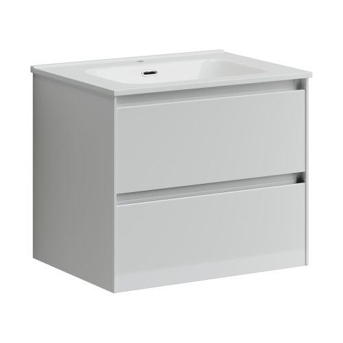 Тумба под раковину Sancos Cento CN60W 60х50 подвесная цвет белый