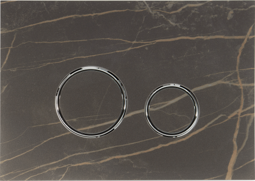 Клавиша смыва механическая KK POL Vitrum Grande V1 Orbis 350/PPK/418-00-03 цвет коричневый