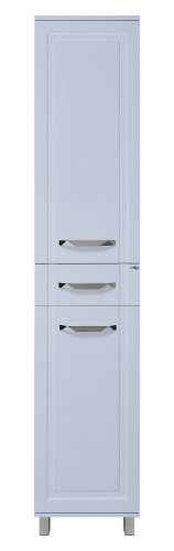 Шкаф-пенал Misty Терра П-Тер0504050-1ЯП 40х190 напольный цвет серый