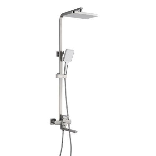 Душевая стойка Shevanik S7036L настенная цвет серый