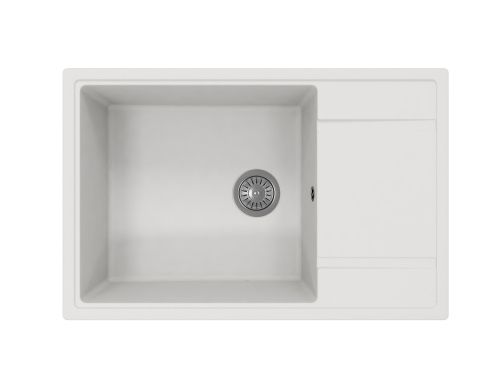 Кухонная мойка Florentina Липси 780 Xl 20.505.D0780.201 80х50 цвет белый поверхность матовая