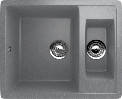 Кухонная мойка Ulgran Classic U-106-342 60х50 цвет серый