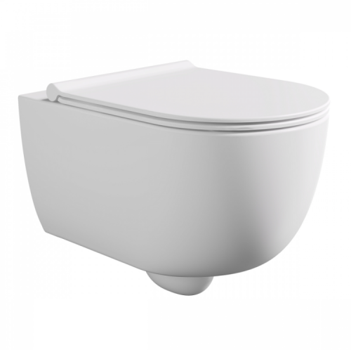 Чаша унитаза подвесная Alice Unica 32254109 цвет белый без сиденья безободковая