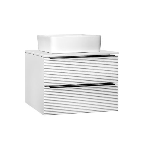 Тумба под раковину Runo Орлеан 00-00004648 60х50 подвесная цвет белый