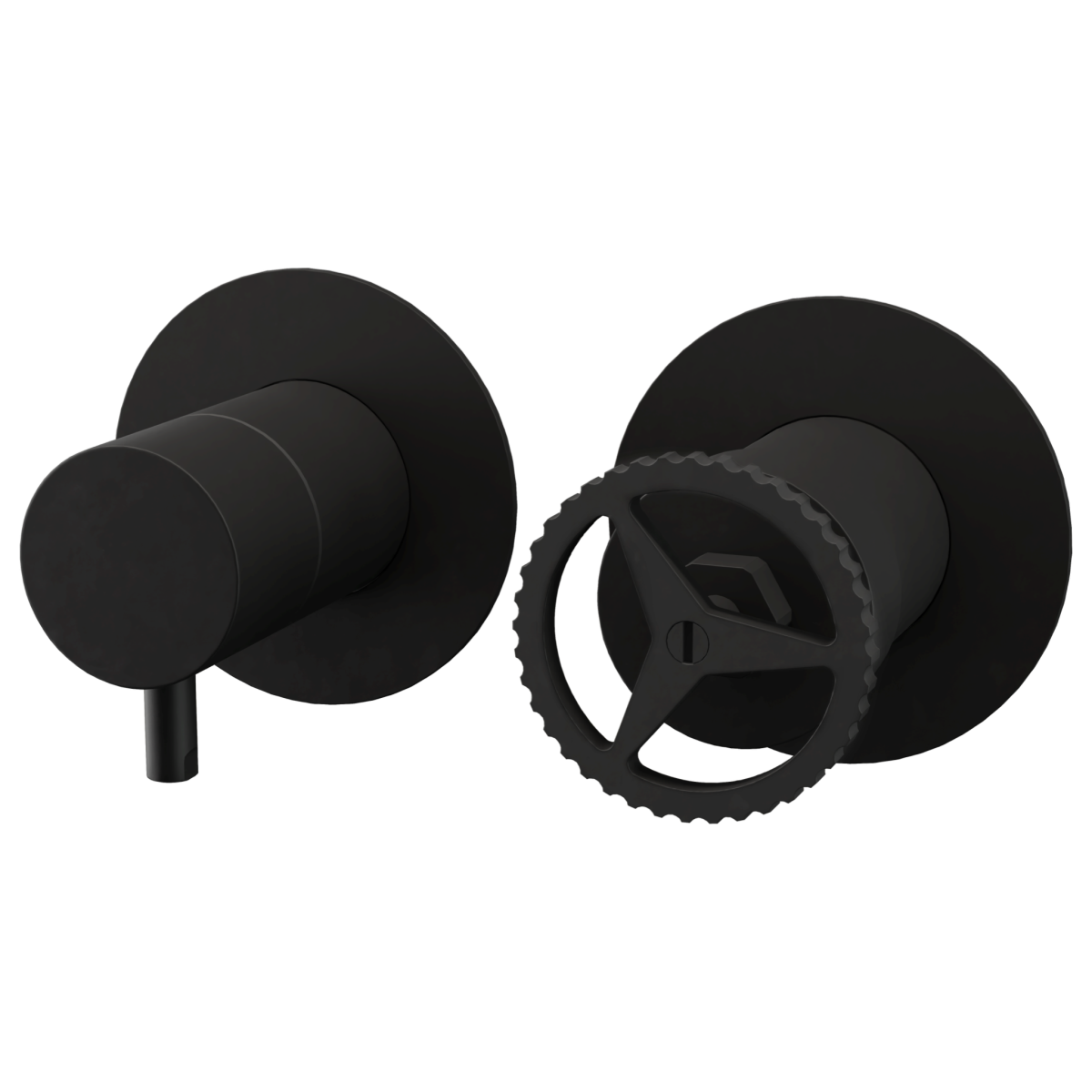 Смеситель для душа Remer Chrono CH93ZPNO встраиваемый в стену черный