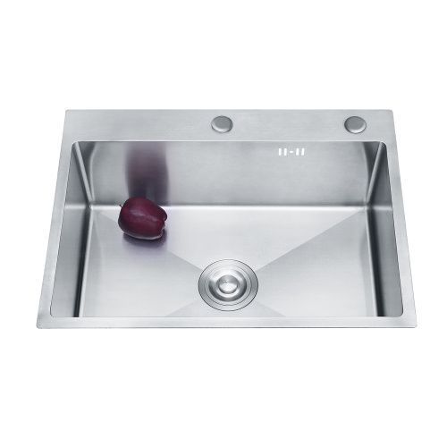 Кухонная мойка Azario Mia AZS5050M 50х50 цвет нержавеющая сталь поверхность полированная