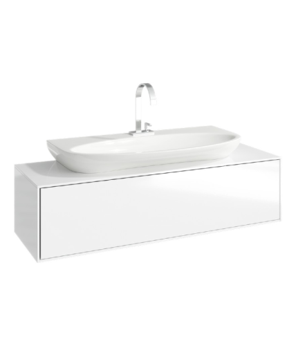 Тумба под раковину Aqwella Y GEN0112W 120х40 подвесная цвет белый