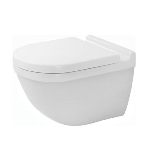 Чаша унитаза подвесная Duravit Starck 3 2225090000 цвет белый без сиденья душевой смыв