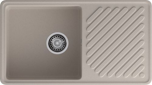 Кухонная мойка Granfest Quarz 53 песочный 85х50 цвет бежевый поверхность матовая