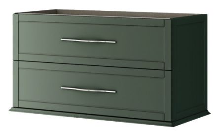 Тумба под раковину Cezares TIFFANY 55331 100х50 подвесная цвет зеленый