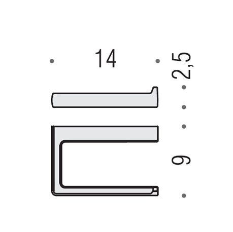 Бумагодержатель Colombo Lulu B6208.CR - фото 2