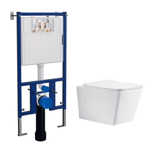 Комплект унитаз с инсталляцией  Loranto  4501+AZ-2002