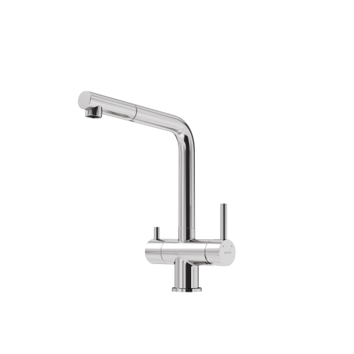 Смеситель для кухни Sancos Spin SC4015BN на мойку никель