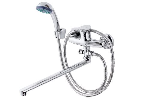 Cмеситель для ванны и душа TSARSBERG TSB-935-3505 настенный хром