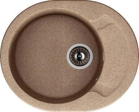 Кухонная мойка Dr.Gans Виола 580 25.140.B0580.405 60х45 цвет коричневый поверхность матовая