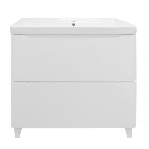 Тумба с раковиной Azario LOTOS CS00081987 80х50 напольная цвет белый