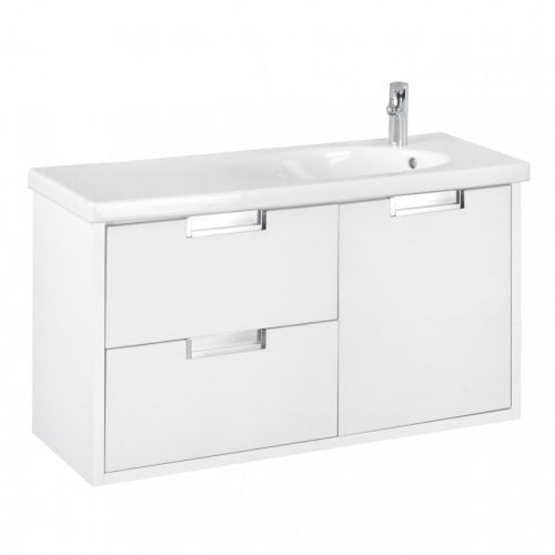 Тумба под раковину Roca Etna 7857302806 100х40 подвесная цвет белый