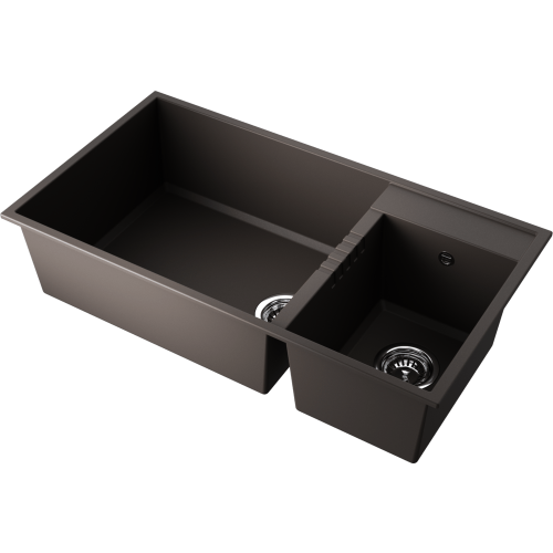 Кухонная мойка Omoikiri Tedori 85-2-U 4997240 85х45 цвет коричневый