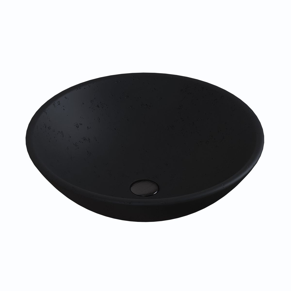 Раковина из искусственного камня Uperwood Sfera 291020318 40х40 накладная цвет черный