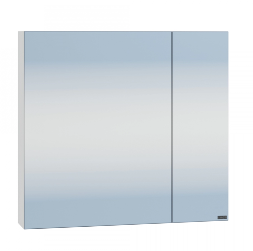 Зеркало-шкаф СанТа Аврора 700334 70х70 подвесной цвет белый