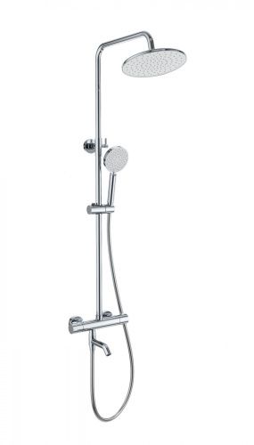 Душевая стойка Wonzon & Woghand Inn WW-B3047-A-CR настенная цвет хром с термостатом