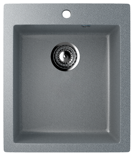 Кухонная мойка Ulgran Classic U-404-309 40х50 цвет серый