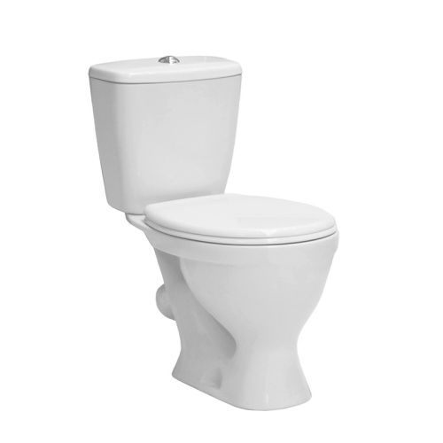 Унитаз-компакт напольный с бачком Sanita Формат WC.CC/Format/2-DM/WHT.G/S1 белый с сиденьем каскадный смыв