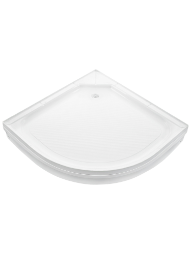 Душевой поддон акриловый Wemor 10000005549 120х120 белый с каркасом