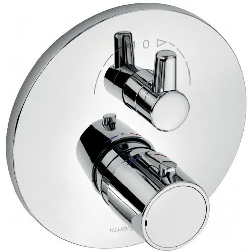 Смеситель Kludi ZENTA 388300545 встраиваемый в стену хром с термостатом