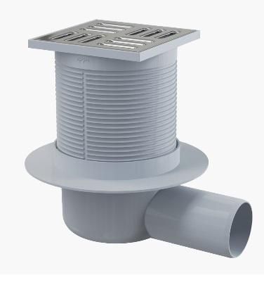 Душевой трап Alcadrain APV31 15х15 хром