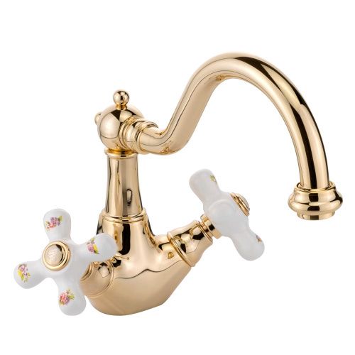 Смеситель Migliore PROVANCE 19482 на раковину золото