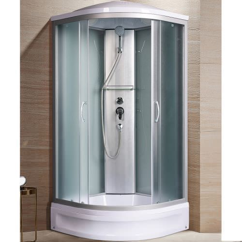 Душевая кабина River NARA 10000001355 100х100 четверть круга с крышей ориентация универсальная