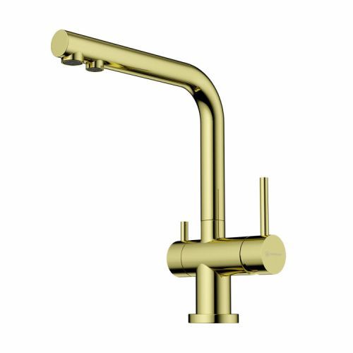 Смеситель для кухни Omoikiri Nagano 4994178 на мойку золото