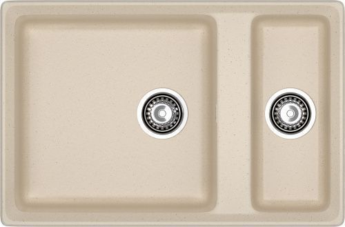 Кухонная мойка Granfest Level LV-760K кашемир 75х50 цвет бежевый поверхность матовая