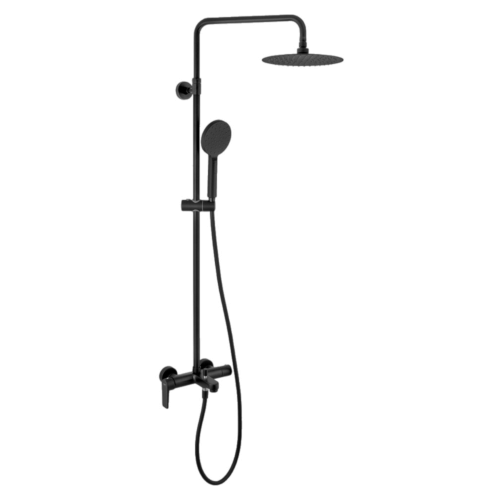 Душевая стойка Remer Dream D34A8MPUFM25NO настенная цвет черный