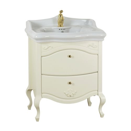 Тумба под раковину Migliore IMPERO 25977 70х50 напольная цвет бежевый