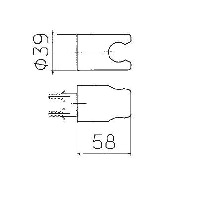 Держатель для душа Mamoli Shower Systems 390X0001 хром - фото 2