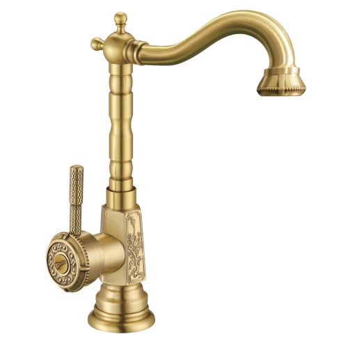 Смеситель для кухни LeMark Jasmine LM6605B на мойку бронза