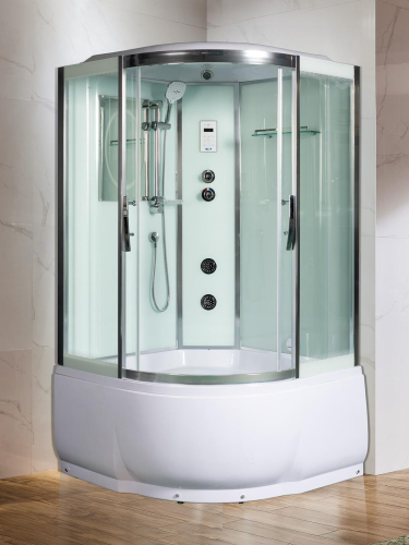 Душевой бокс WeltWasser WW500 10000003925 150х85 стекло прозрачное профиль хром